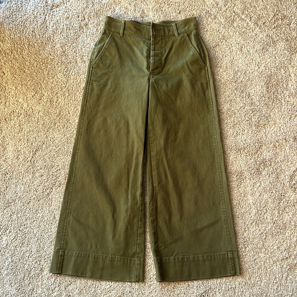 Madewell Wide Leg Crop Pant